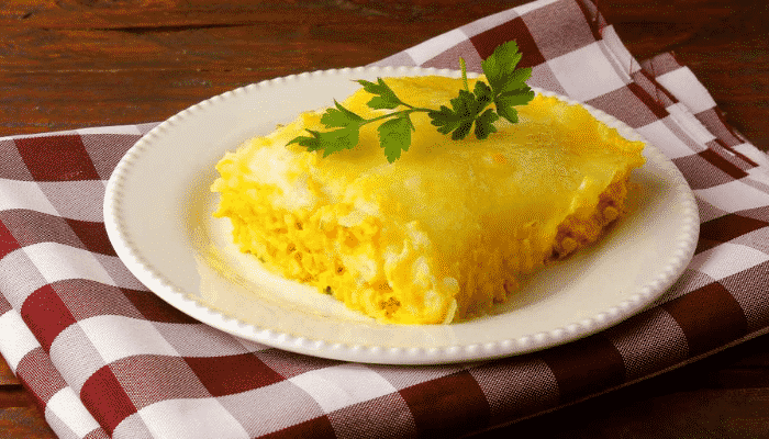 Escondidinho de Batata Doce com Frango