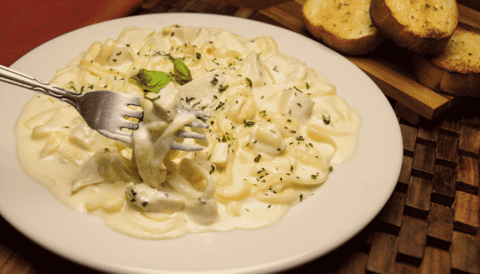 Molho Branco Para Macarrão