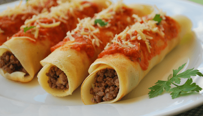 Panqueca de Carne Moída