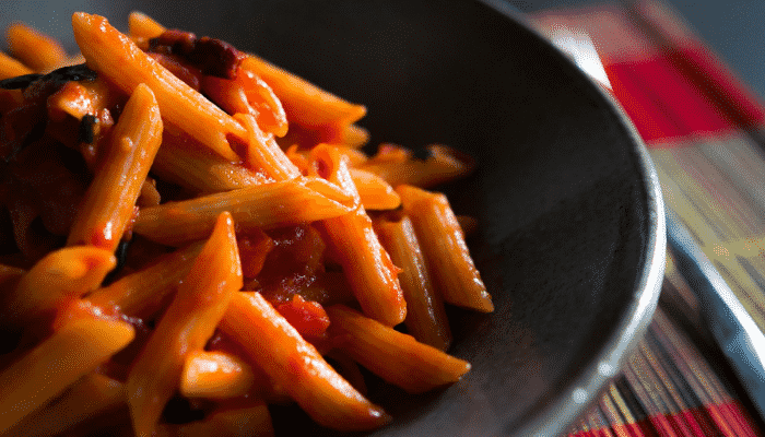 Penne ao Molho de Calabresa