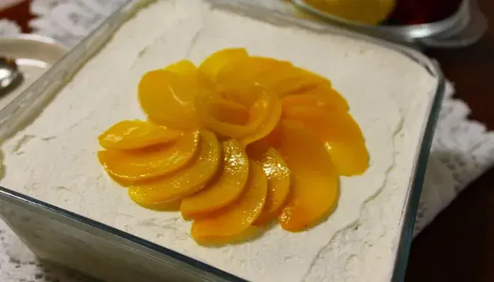 Pavê de Pêssego