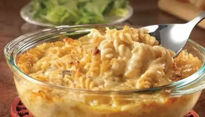 Macarrão Cremoso Com Frango