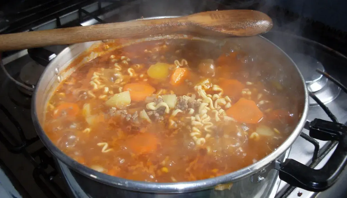 Sopa de Carne Moída