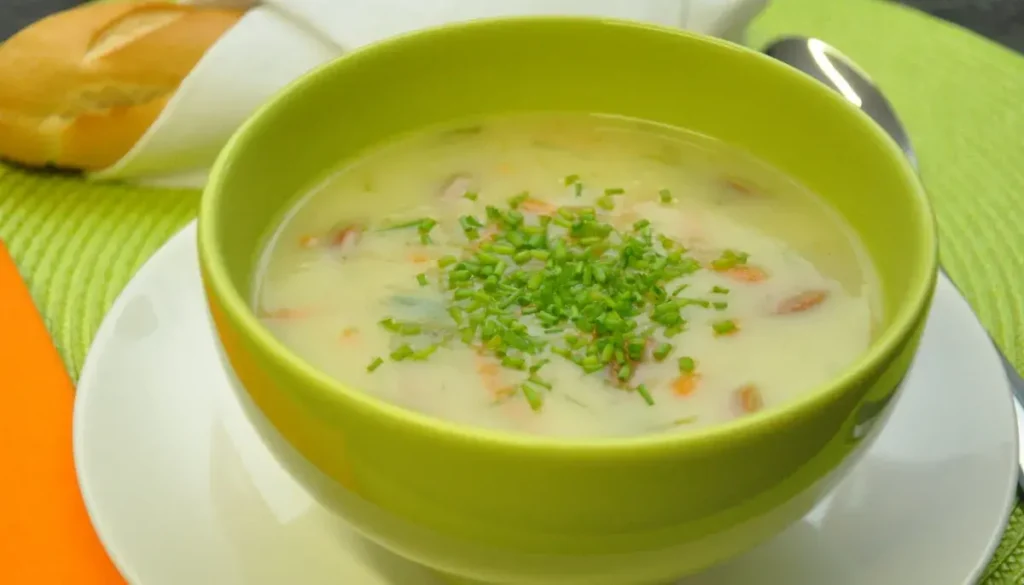 Caldo de Batata Com Frango