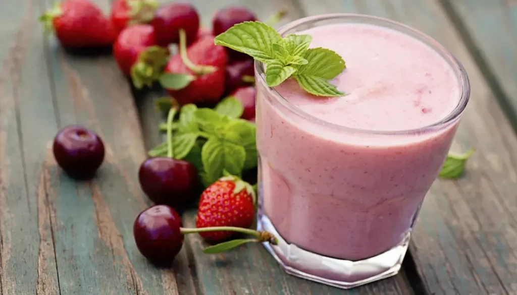 Smoothie de Frutas Vermelhas