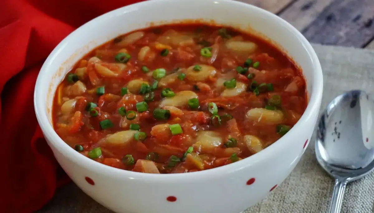 Sopa de Feijão Com Legumes