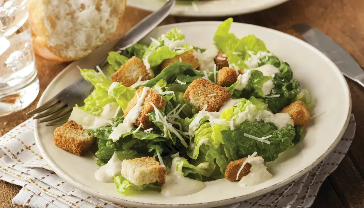 Salada Caesar Fácil