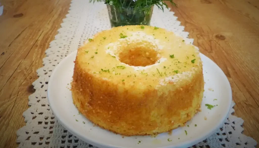 Bolo de Laranja Com Casca