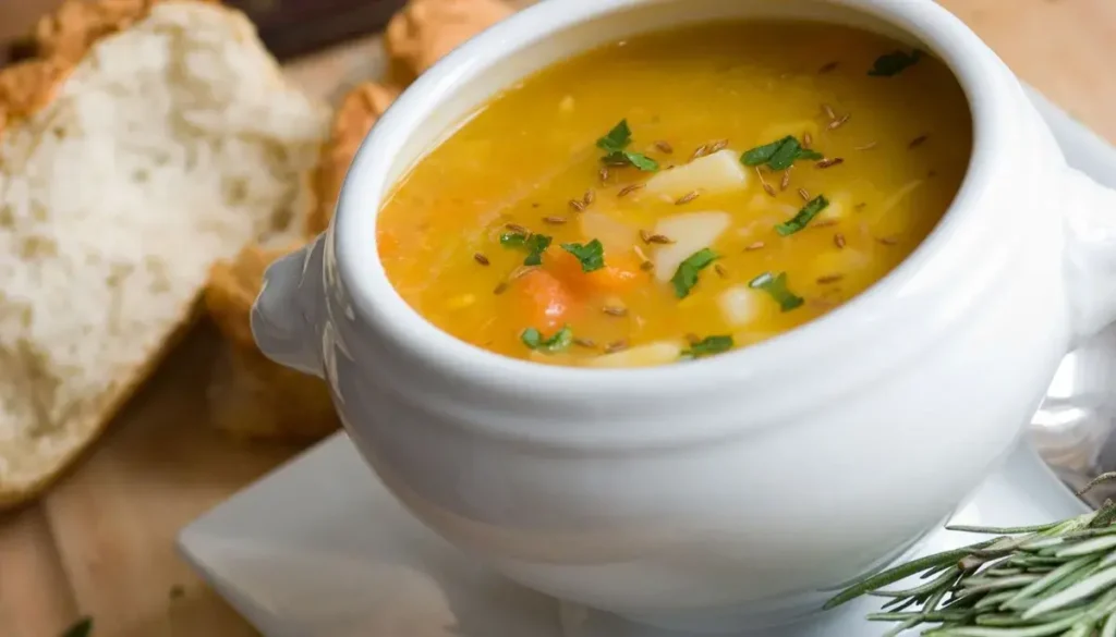 Caldo de Frango Com Batata