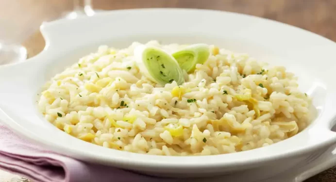Risoto de Alho Poró uma delícia que você faz rapidinho