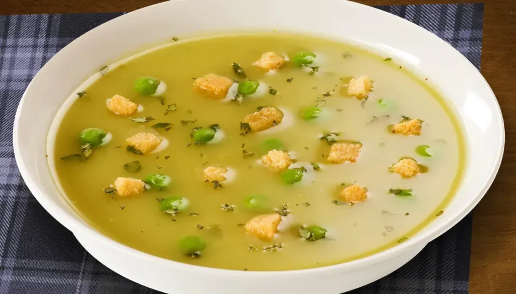 Sopa de Ervilha Simples