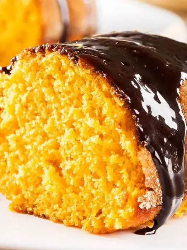 Receita de Bolo de Cenoura Fofinho