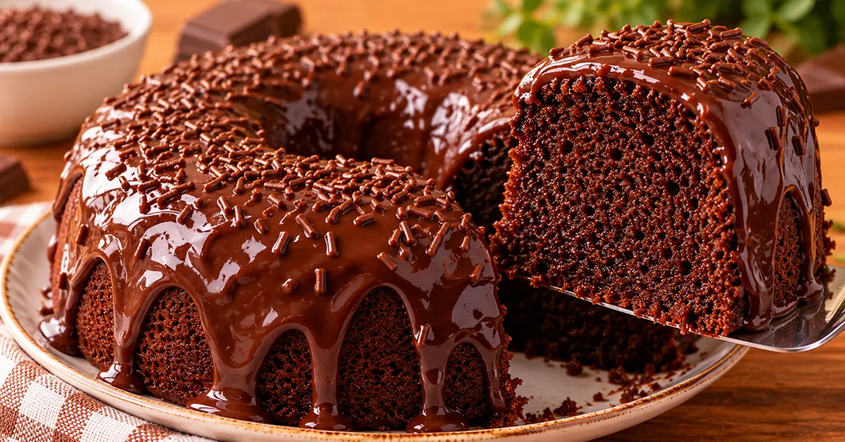 Bolo de Chocolate Fofinho: Receita Simples de Liquidificador - Blog Receitas e Dicas