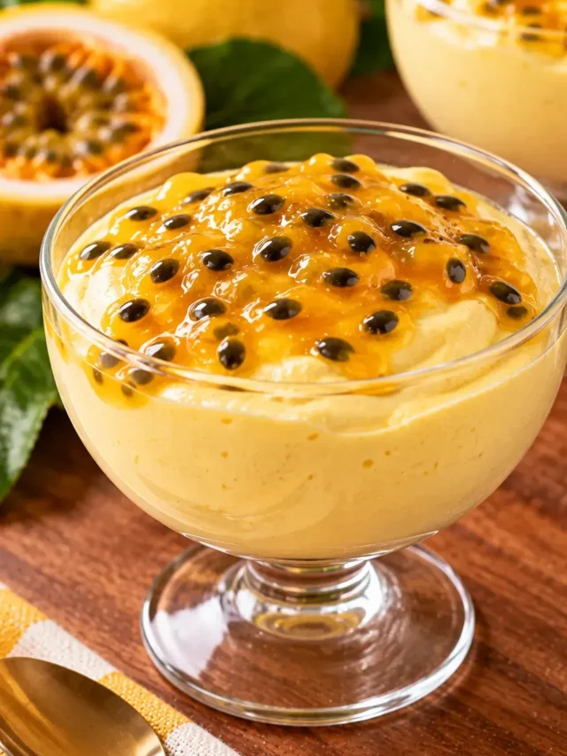 Mousse de Maracujá Sem Gelatina: Receita com 3 Ingredientes - Blog Receitas e Dicas