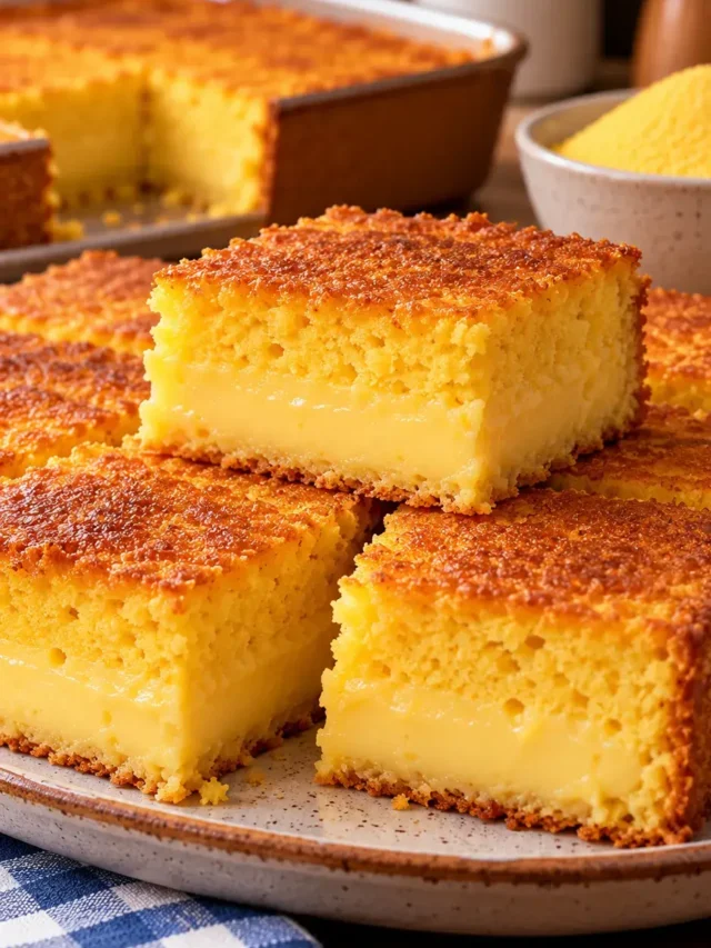 Bolo de Fubá Cremoso: Receita de Liquidificador com Camada de Creme - Blog Receitas e Dicas